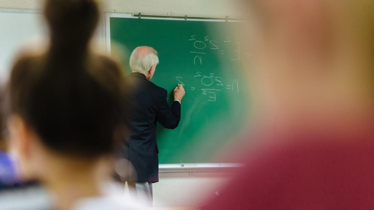 Professor Teaching class